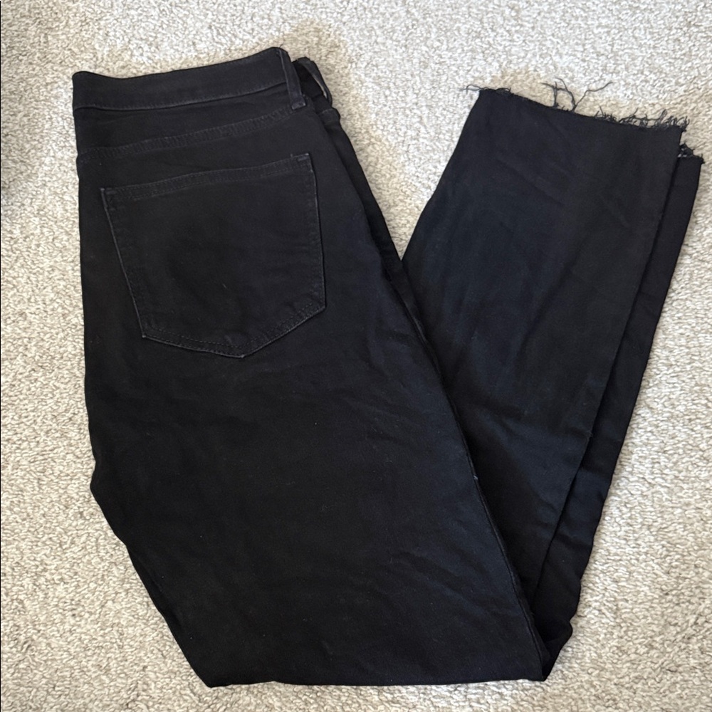 GAP Black Straight Leg Women Jeans